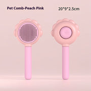 2 In 1 Cleaning Pet Brush Comb With Spray