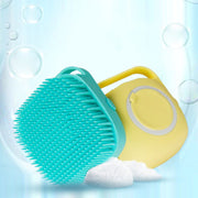 Bath Brush Comb & Scrubber (Shampoo Dispenser) For Pet