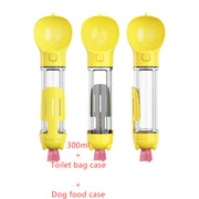 Portable Pet Outdoor Travel 3 In 1 (Water Bottle+ Feeder Bowl+ Garbage Bag )