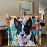 Personalized Pet Blankets  And Winter Warmth Sleeping Blanket