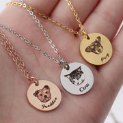 Personalized Pet Photo Necklace