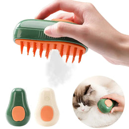 Avocado Shape Steamy Grooming Comb (Electric)