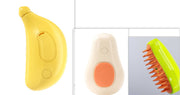 Avocado Shape Steamy Grooming Comb (Electric)