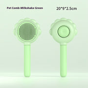 2 In 1 Cleaning Pet Brush Comb With Spray