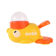 Treat Dispenser Cartoon ( Duck Design | Anti-slip |  Automatic Feeder Toys )