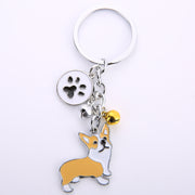 Creative Metal Pet Dog Key Chain Pendant