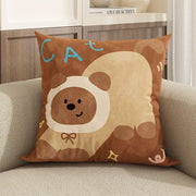 Cute Dog Pillowcase Bedroom Cushion Cover Sofa Cushions Pillows Cover 45x45cm Pillow Case Home Decoration {COVER}