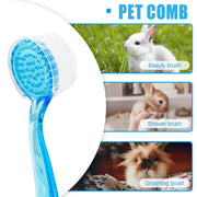 Dual-function Hamster Bath Brush For Easy Grooming And Cleaning