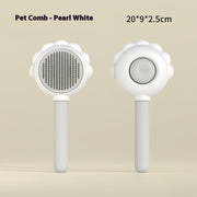 2 In 1 Cleaning Pet Brush Comb With Spray