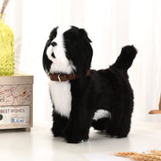 Simulation Dog Toy (That Walks| Barks| Wags Its Tail |And Plays Musicelectric)  With Motion-sensing Capabilities
