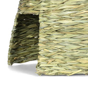 Pet Thatched Hut for Rabbit, Hamster, Hedgehog, Rabbit Nest (Thermal Supplies)( Handmade Straw)