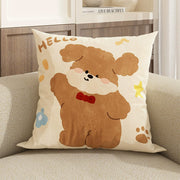 Cute Dog Pillowcase Bedroom Cushion Cover Sofa Cushions Pillows Cover 45x45cm Pillow Case Home Decoration {COVER}