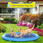 Non-Slip Splash Pad For Pet (Outdoor Water Toys)