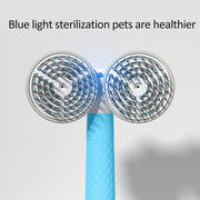 Pet Slicker Brush (Double-headed Negative Ion One-button Self Cleaning Brush)
