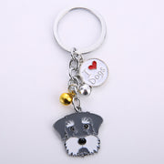 Creative Metal Pet Dog Key Chain Pendant
