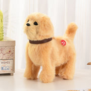 Simulation Dog Toy (That Walks| Barks| Wags Its Tail |And Plays Musicelectric)  With Motion-sensing Capabilities