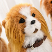 Simulation Dog Toy (That Walks| Barks| Wags Its Tail |And Plays Musicelectric)  With Motion-sensing Capabilities