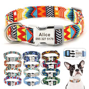 Personalized Adjustable Nylon Dog\Cat Collar