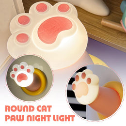 Cute Cat Paw LED Night Light