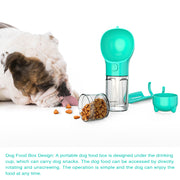 Portable Pet Outdoor Travel 3 In 1 (Water Bottle+ Feeder Bowl+ Garbage Bag )
