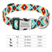 Personalized Adjustable Nylon Dog\Cat Collar