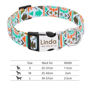 Personalized Adjustable Nylon Dog\Cat Collar