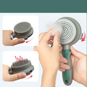 Slicker Brush for Hair Removal (Double-sided Massage)