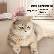 2 In 1 Cleaning Pet Brush Comb With Spray